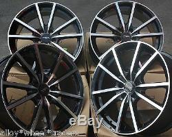 17 Bmf Fx10 Wheels Alloy 5x98 Alfa Romeo 147 156 164 Gt Fiat 500l Doblo