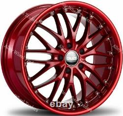 18 Candy 190 Alloy Wheels For Cadilac Bls Fiat 500x Croma Saab 9-3 9-5 5x110