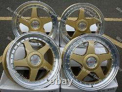 18 Gpl 04 Alloy Wheels For Cadilac Bls Fiat 500x Croma Saab 9-3 9-5 5x110