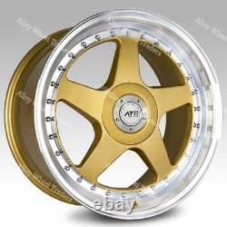 18 Gpl 04 Alloy Wheels For Cadilac Bls Fiat 500x Croma Saab 9-3 9-5 5x110