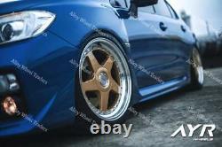 18 Gpl 04 Alloy Wheels For Cadilac Bls Fiat 500x Croma Saab 9-3 9-5 5x110