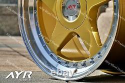 18 Gpl 04 Alloy Wheels For Cadilac Bls Fiat 500x Croma Saab 9-3 9-5 5x110