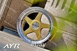 18 Gpl 04 Alloy Wheels For Cadilac Bls Fiat 500x Croma Saab 9-3 9-5 5x110