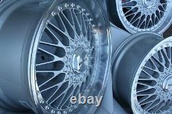 18 Sp Vintage Wheels 5x98 Alloy To Alfa Romeo 147 156 164 Gt Fiat 500l