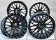 18 Wheels Alloy Cruize 170 Mb Black Matte Concave Spokes 5x108 18 Inches