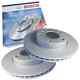 2 Bosch Front Brake Discs For Alfa Romeo Fiat Lancia Opel