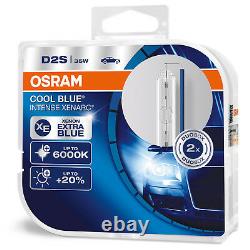 2 X D2s New Osram Xenarc Cool Blue Intense 6000k Xenon Ampoule Lamp (twin)