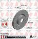 2x Zimmermann Brake Disc Fiat Stilo Doblo 119 192 198 Bravo Ii