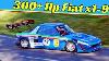 300 Hp Fiat X1/9 Powered By Alfa Romeo D2 Engine: Manuel Dondi And His 670 Kg Hillclimb Monster