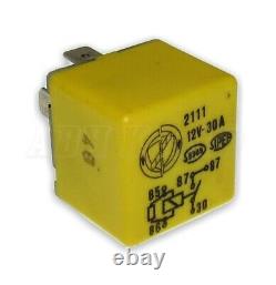 323-fiat Alfa Romeo Maserati 5-pin Yellow Relay 2111 Sb365 Trw Sipea 12v 30a