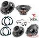 4 Hp Focal Speaker Kit For Fiat / Alfa Romeo / Lancia / Opel Front