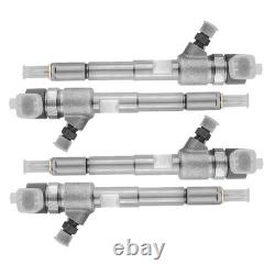 4-Piece Fuel Injector for Alfa Romeo MiTo Fiat Panda (169) 1.3 D Multijet