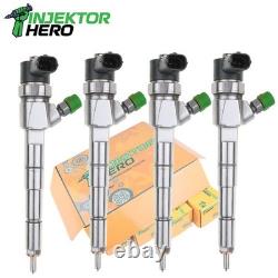 4x Bosch 0445110243 Alfa Romeo Fiat Opel Astra H 1.9 CDTI 55198218