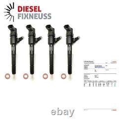 4x Bosch Injector 0445110183 Fiat 1.3 Multijet 1.3 D Multijet Opel 1.3 Cdti Jtd