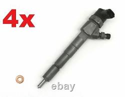 4x Injector 0445110308 0986435197 For Alfa Romeo Fiat