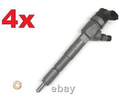 4x Injector 0445110419 0986435213 Suitable for Fiat Alfa Romeo Opel (L145)