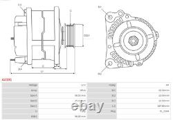 AS-PL A0191 Alternator for ALFA ROMEO, FIAT, LANCIA