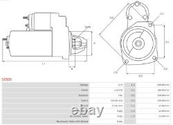 AS-PL S0558 Starter for ALFA ROMEO, FIAT, SEAT