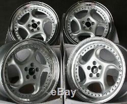 Alloy Wheels 17 Silver X4 F6 To 5x110 Alfa Romeo 159 Jeep Grand Cherokee Saab