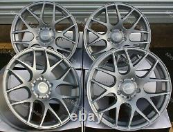 Alloy Wheels X 4 18 Gm Radium For Alfa Romeo 159 Jeep Cherokee Saab 9-3