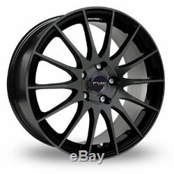 Alloy Wheels X4 18 Black Fx004 For 5x98 Alfa Romeo 147 156 164 Gt Fiat