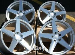 Alloy Wheels X4 18 Sp Cc-f For 5x98 Alfa Romeo 147 156 164 Gt Fiat 500l