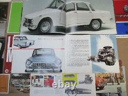 Automobile Italian Car Graphic 18 Catalogs Alfa Romeo Fiat Lancia Wolseley 1960s