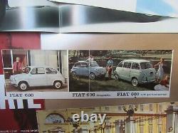 Automobile Italian Car Graphic 18 Catalogs Alfa Romeo Fiat Lancia Wolseley 1960s