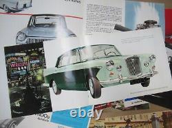 Automobile Italian Car Graphic 18 Catalogs Alfa Romeo Fiat Lancia Wolseley 1960s