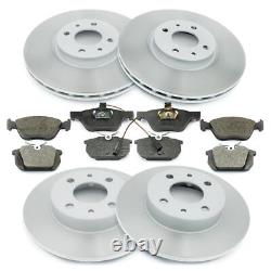 Brake Discs and Pads Front Rear for Fiat Coupe 175 Alfa Romeo 146