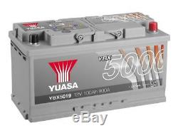 Car Battery, Yuasa Car Ybx5019 12v 100ah 900a 353x175x190mm H3 G3