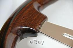 Classic Sport Steering Wooden Luisi 370mm Mugello II Mahogany Made In Italy