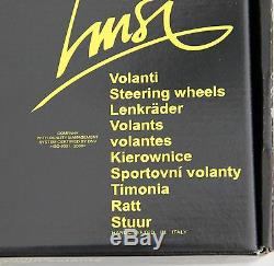 Classic Sport Vintage Wooden Steering Wheel 310mm Luisi Black Imola Mahogany