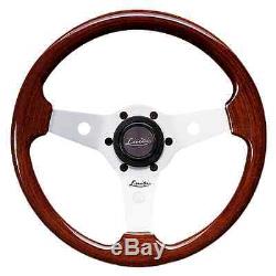 Classic Vintage Wood Steering Wheel 310mm 12.3 Luisi Mahogany Sport Brand New