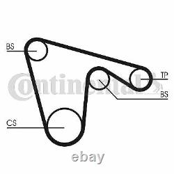 Continental Distribution Kit For Alfa Romeo 156 2.0 16v T. Spark, Gt 2.0 Jts