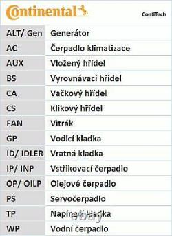 Continental Distribution Kit For Alfa Romeo 156 2.0 16v T. Spark, Gt 2.0 Jts