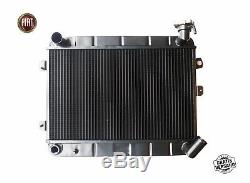 Cooler The Water Fiat 124 Spider Cs1 As Bs 1400 1600 Radiator 1966-1978