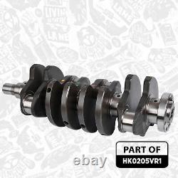 Crankshaft with Bearing + Screw for Alfa Romeo Fiat Lancia 1.3 55200307