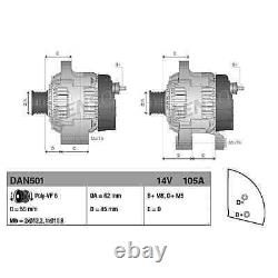 Denso Generator for Alfa Romeo Fiat