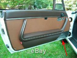 Doors Piece Panel Coating Original Peugeot 504 Convertible Coupe Chrome