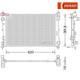 Engine Cooling Radiator, Denso Drm13017 For Alfa Romeo, Fiat