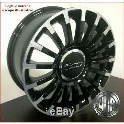 F544 Bd 4 Alloy Wheels Limited Edition 6.5j 16 Et35 4x98 58.1 Fiat 500