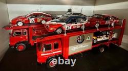 FIAT 673 N RACING TRUCK ALFA ROMEO GTV Rally Tour de Corse 1/43