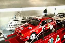Fiat 673 N Truck Racing Transporter Alfa Romeo Gtv 1/43