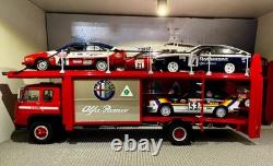 Fiat 673 N Truck Set + 3 Alfa Romeo GTV Tour de Corse 1/43