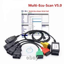 Fiat Multiecuscan 5.0 Alfa Romeo, Lancia, Abarth, Jeep with OBD2 Adapter