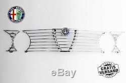 Grille Grille Alfa Romeo Gtv 2000 Gt Complete Bertone Emblem + Grille