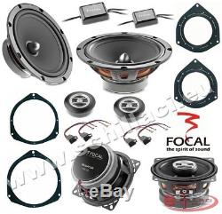Kit 6 HP Speakers Focal Speakers For Fiat / Alfa Romeo / Lancia / Opel Av