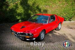 Kühlerherz Calandre Rein Alfa Romeo Montreal 70-77 Chrome Rare New