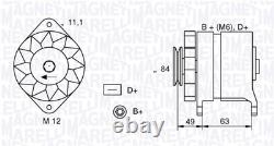 MAGNETI MARELLI 063321044010 Alternator for ALFA ROMEO, FIAT, IVECO, LANCIA